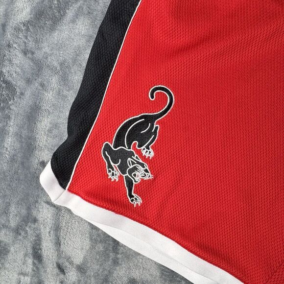 Puma Sz L Last Dayz Mesh SEWN Logos Shorts High Risk Red TL40125NWT Men - Picture 4 of 11